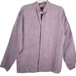 Baird McNutt Buttondown Shirt Fine Irish Linen Preppy Wedding Guest Events Quiet